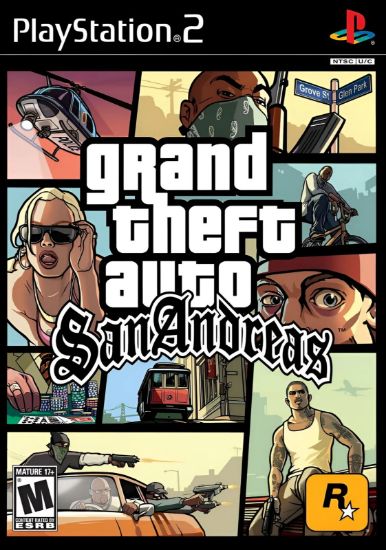 صورة (English and Japanese version) Grand Theft Auto: San Andreas PS2