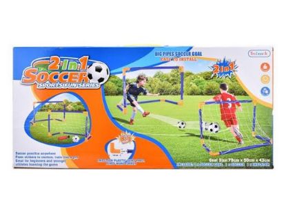 صورة Big Pipes Football Gate Toy With Pump,Football